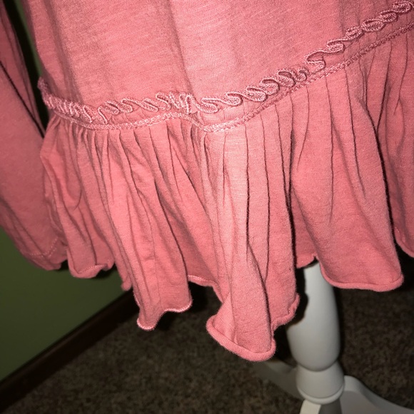 LOGO PINK LONG SLEEVE TEE - Picture 3 of 5